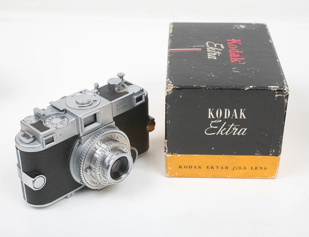A câmera Kodak Ektra original