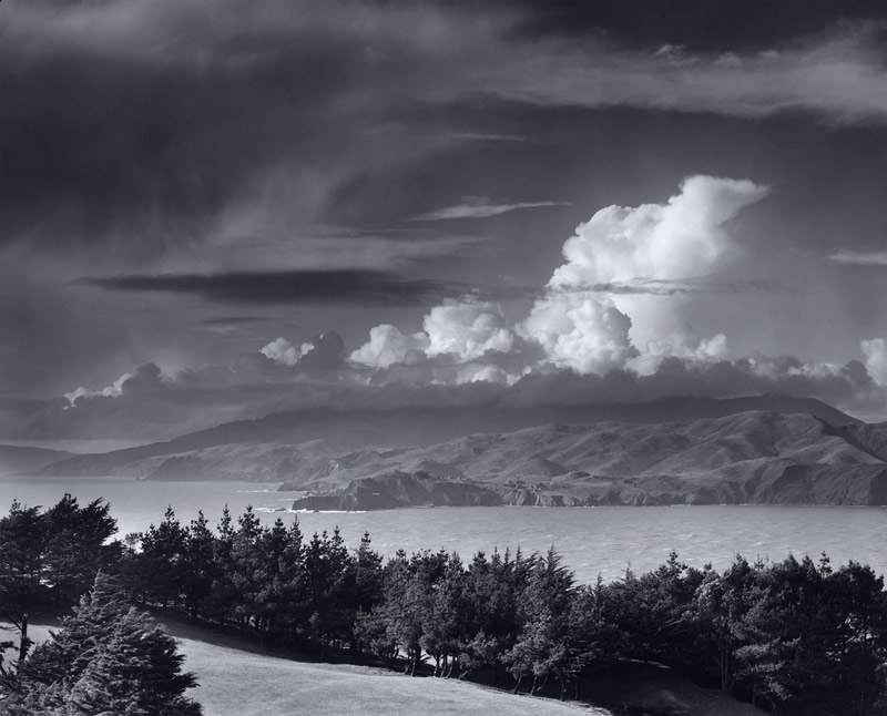 Golden Gate Headlands, de Ansel Adams.