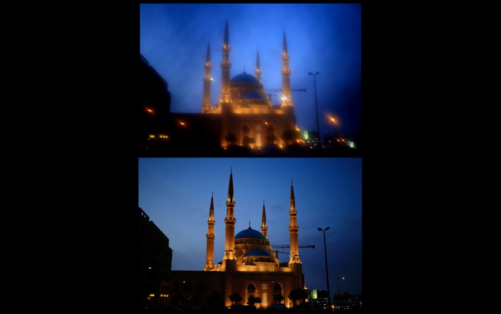 Mesquita Muhammad al-Amin, em Beirute, no Líbano. | Foto: Hassam Ammam