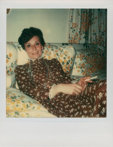 Audrey Hepburn, 1973.