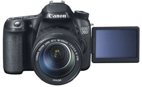 A 6D Mark II deve vir com visor inclinável
