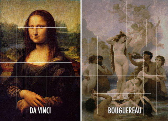 Da Vinci e Bouguereau