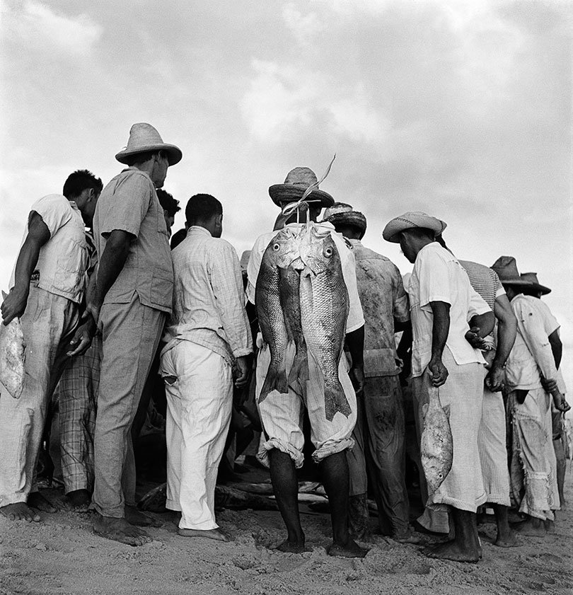 Jangadeiros, Aquiraz, Ceará, c. 1949 | Foto: Marcel Gautherot/Acervo Instituto Moreira Salles