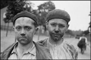 North of France. Young miners.