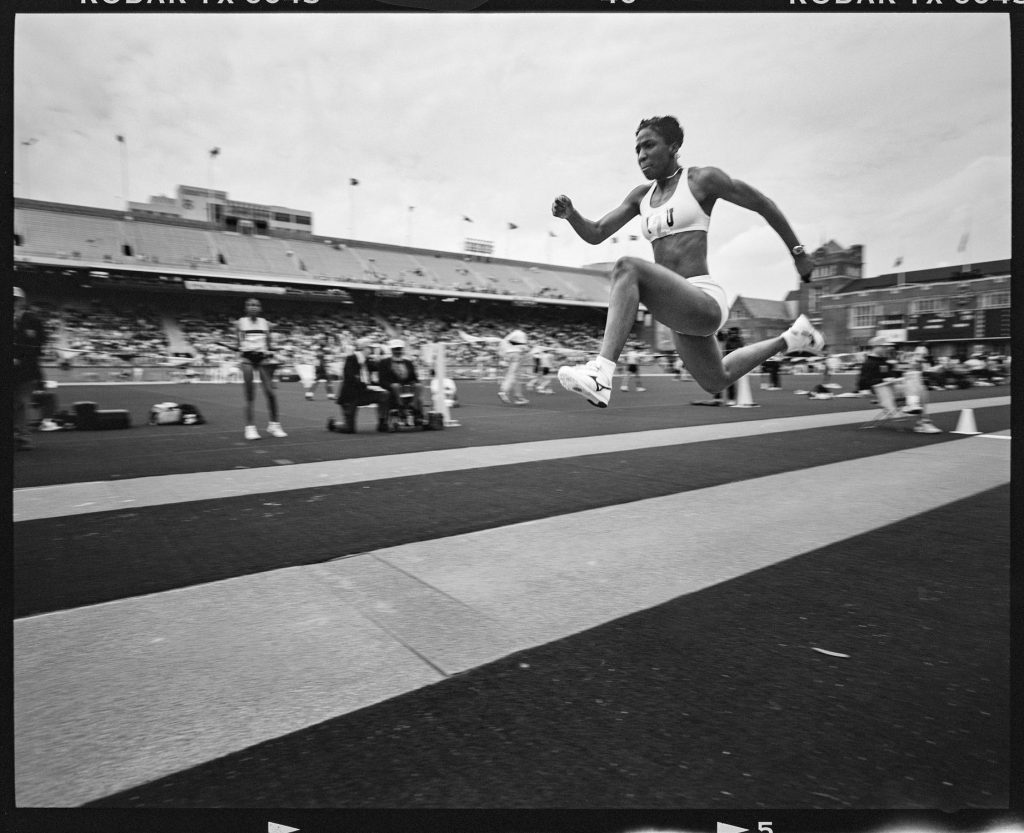 Triple Jump, Women, Philadelphia, Pennsylvania, April 1996