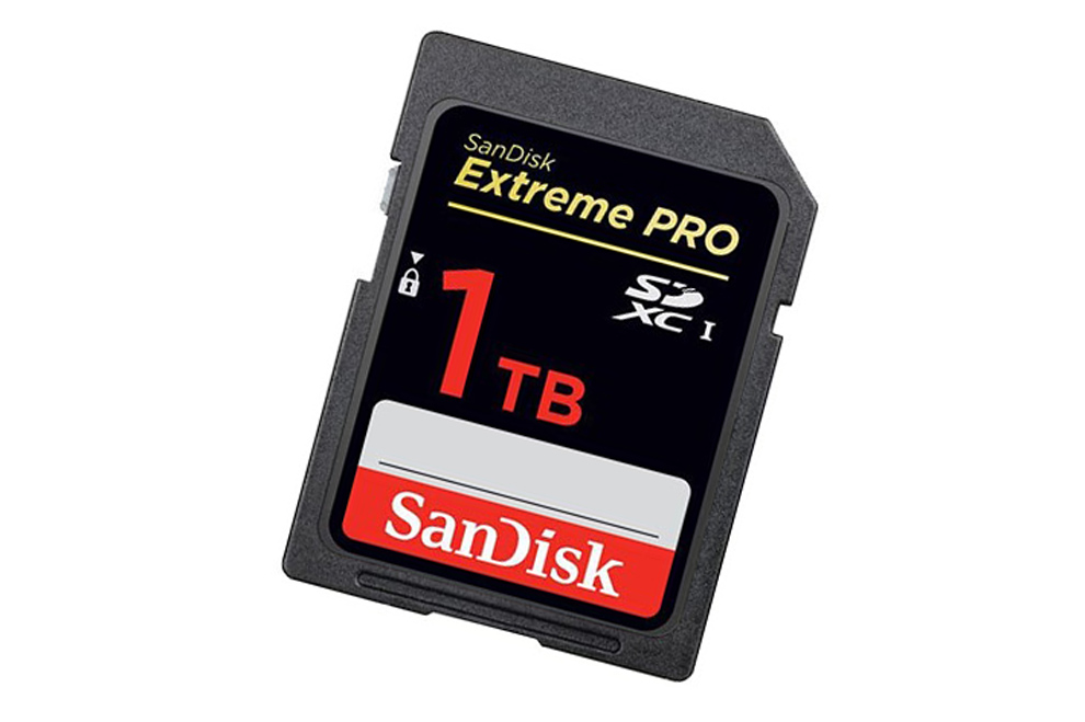 SanDisk lança cartão com 1 Terabyte na Photokina iPhoto