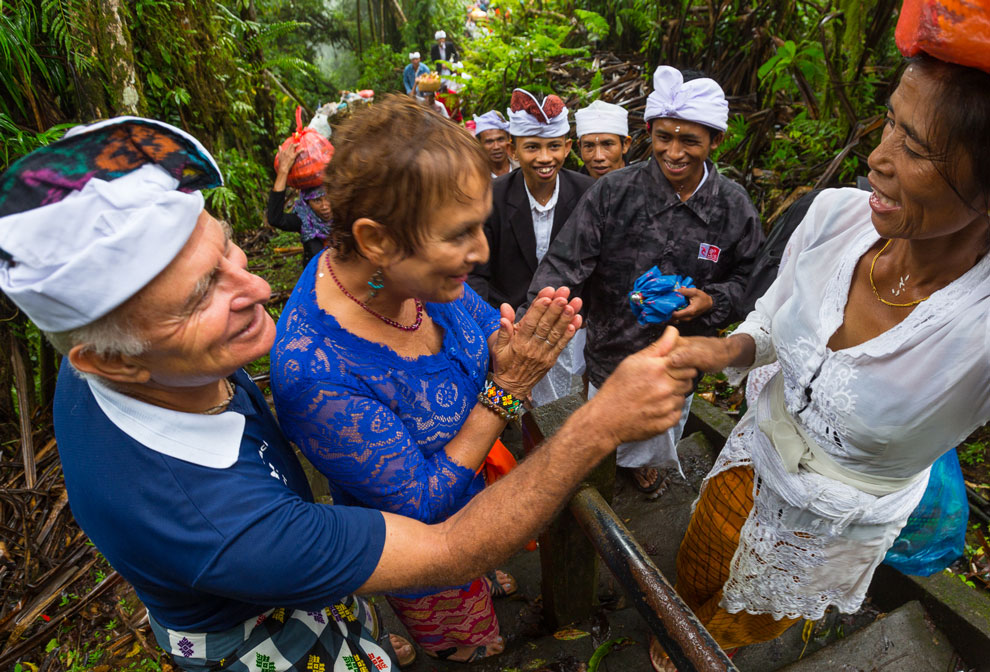 A Família Schurmann em Bali, na Indonésia | Foto: Klaus Schlickmann