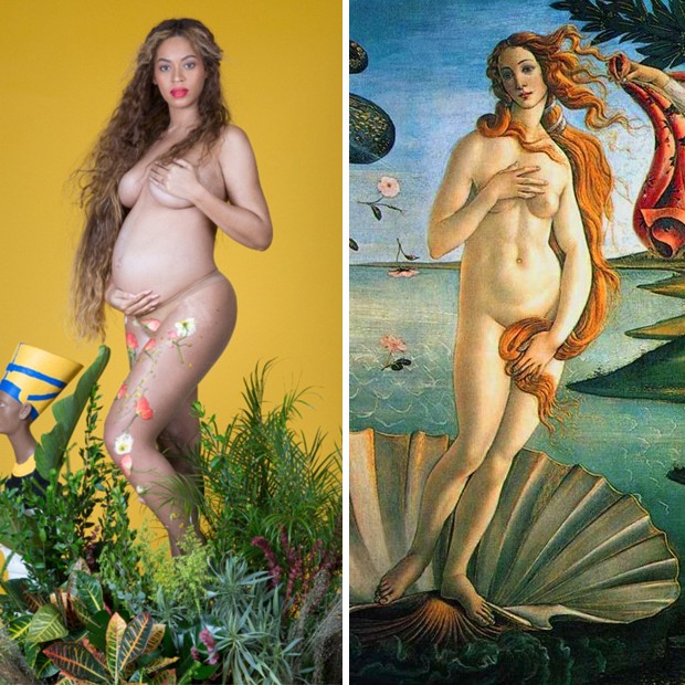 A vênus negra representada por Beyoncé na foto de Awol Erizku