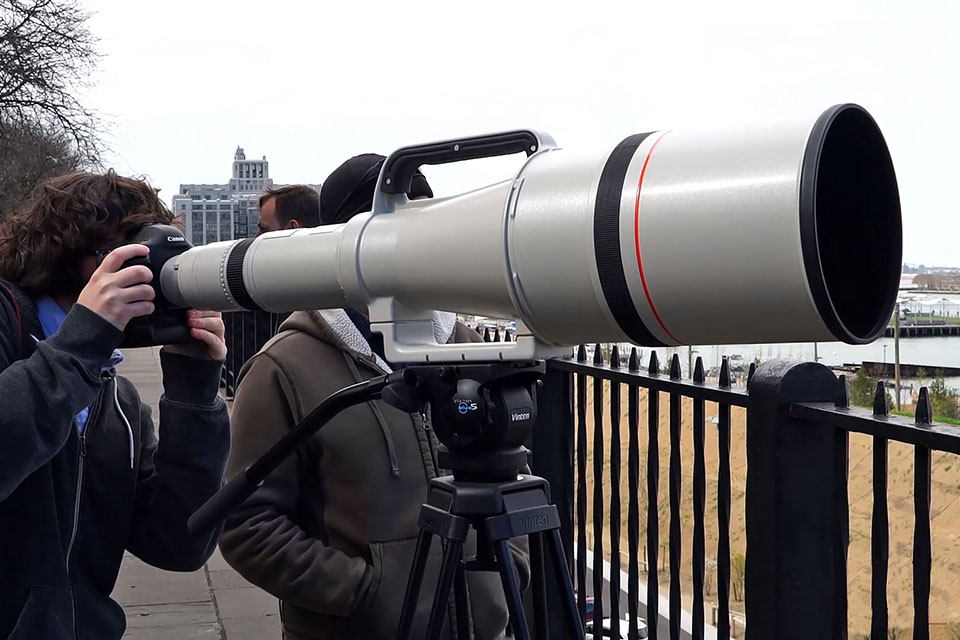 As 5 maiores lentes teleobjetivas já construídas na história da fotografia