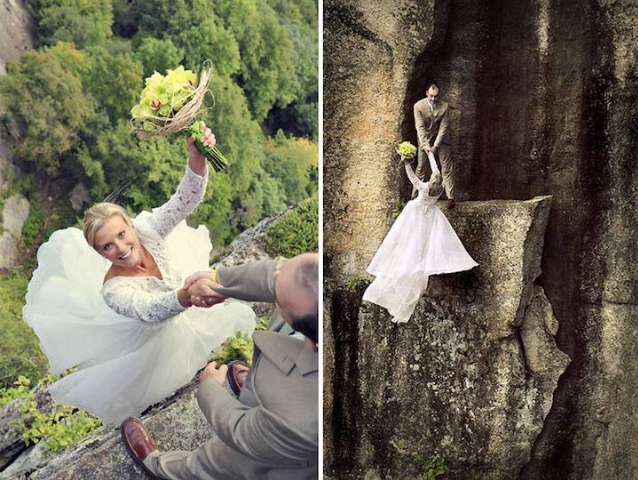 Fotografia de casamento radical. Vai encarar?