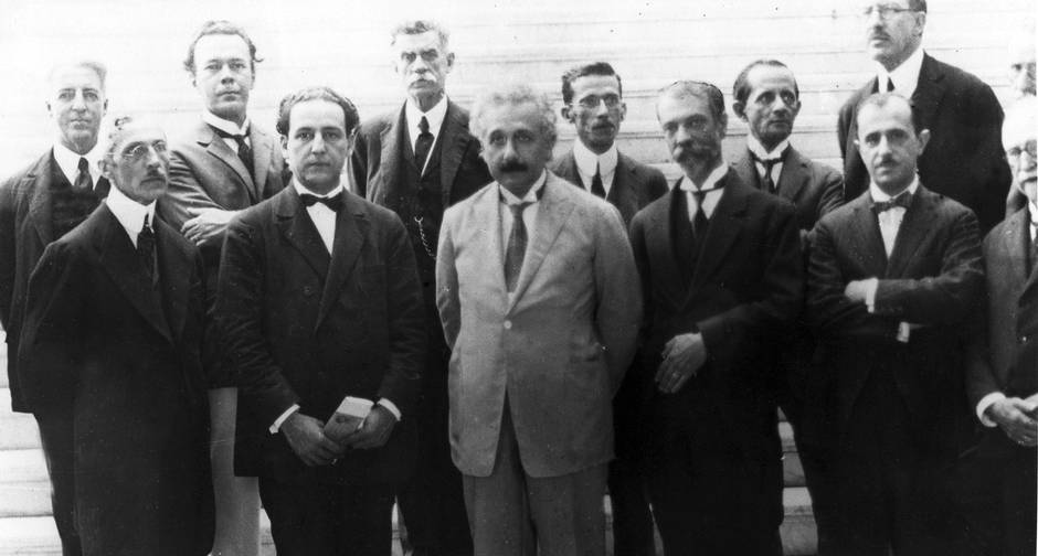 história por trás da foto - Albert Einstein no Brasil