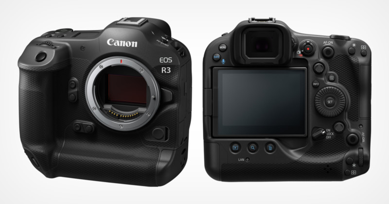 Nova câmera da Canon EOS R3