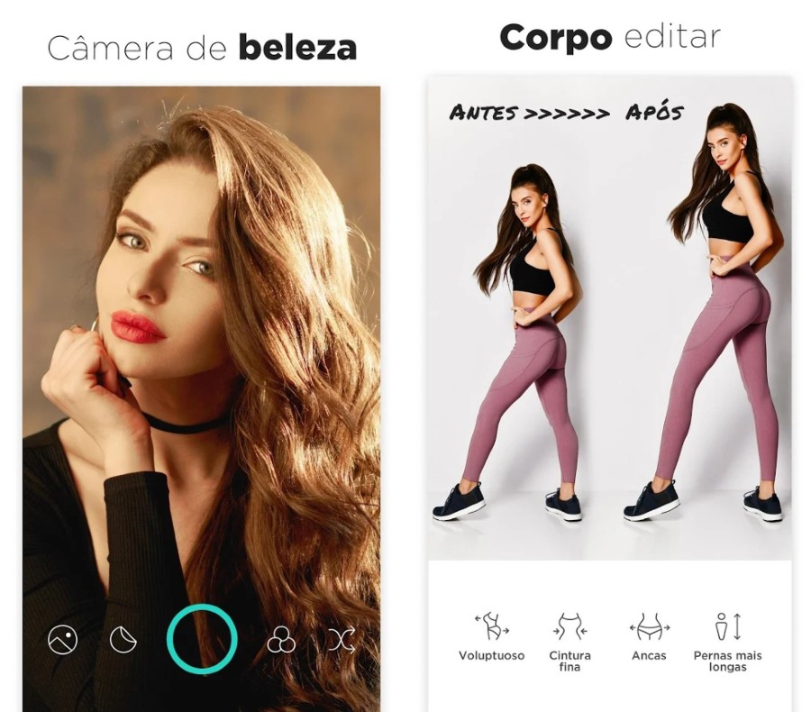 Candy Camera: aplicativo de câmera grátis para Android para tirar selfies e fotos de beleza