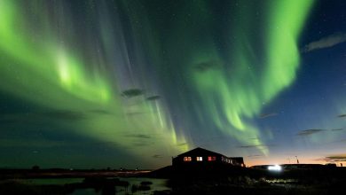 hotel islândia procura fotógrafo para fazer fotos da aurora boreal