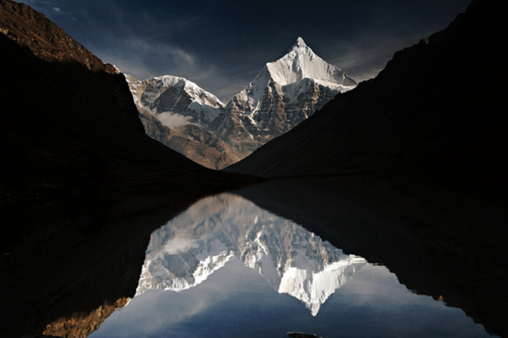 O homem mais feliz do mundo é fotógrafo ou o fotógrafo é o homem mais feliz do mundo? Foto: Matthieu Ricard