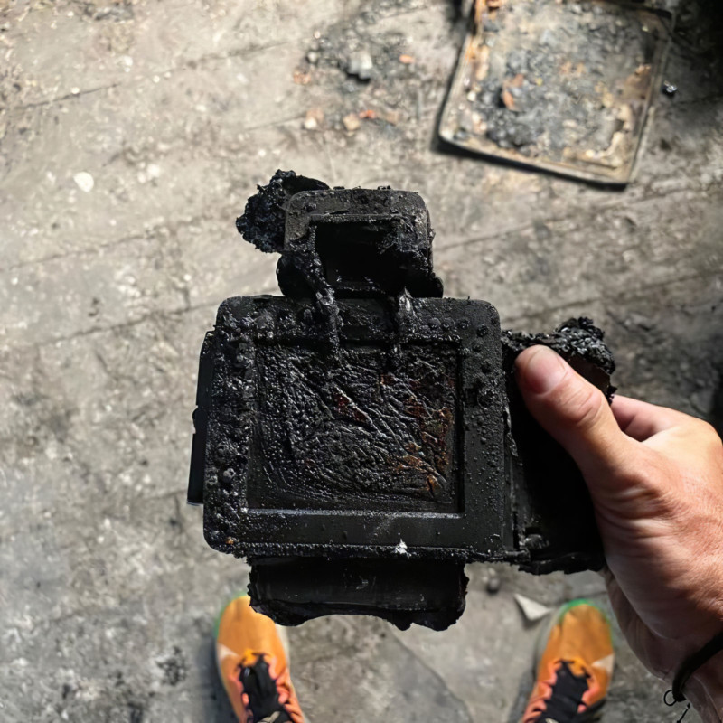 Fotógrafo perde todos equipamentos fotográficos e arquivos em incêndio