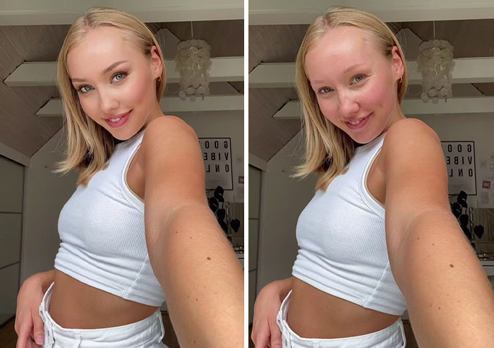 Fotos do Instagram X Fotos da realidade: mulheres mostram imagens chocantes de antes e depois de filtros