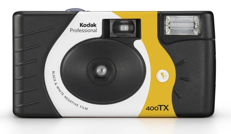 Kodak lança câmera descartável analógica com lendário filme preto e branco TRI-X 400 