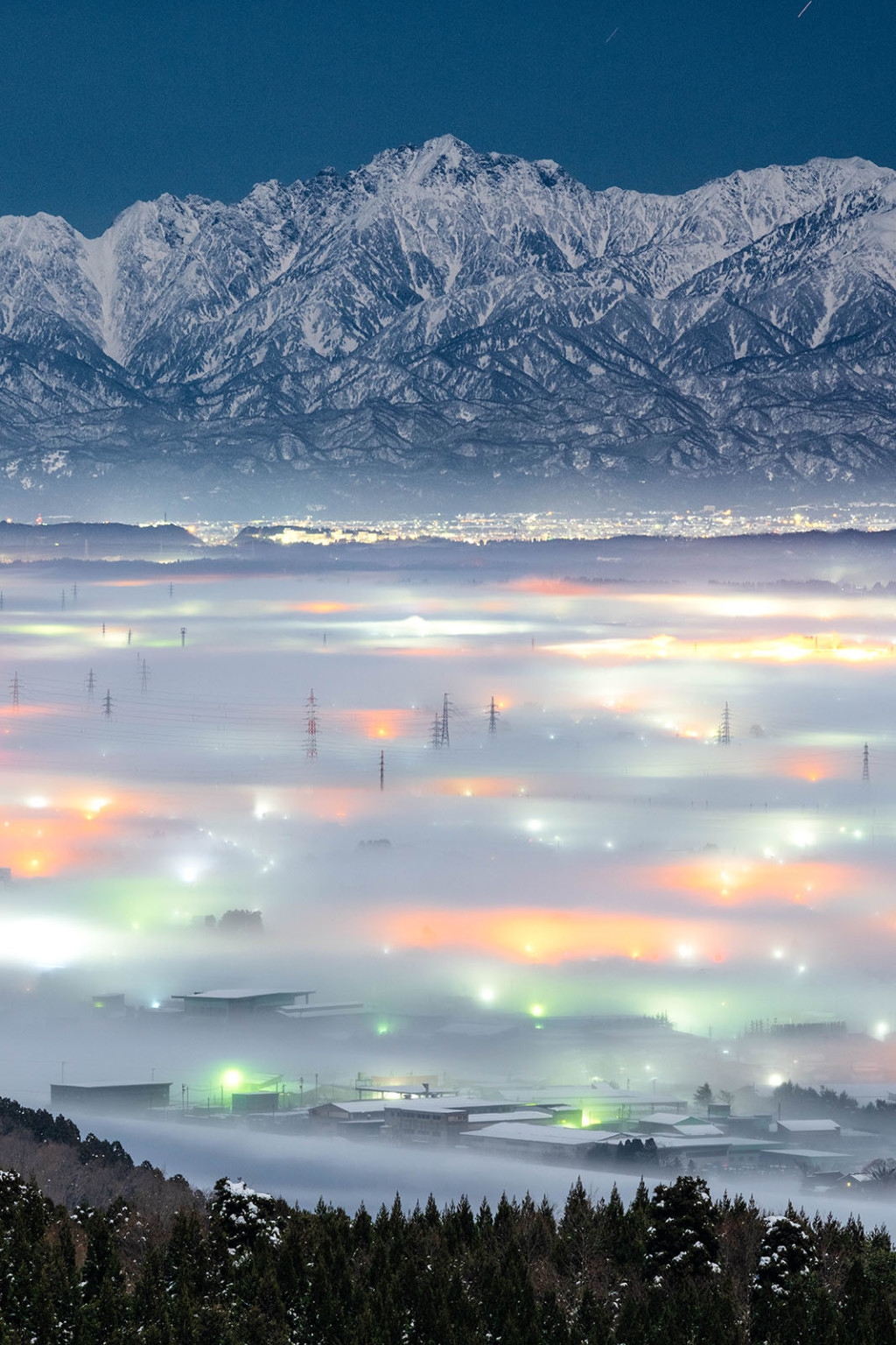 Fotógrafo faz foto impressionante e explica como fez a captura da milagrosa "neblina colorida"