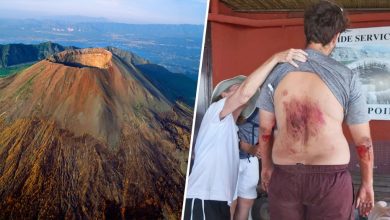 Homem cai dentro de vulcão depois de tirar selfie