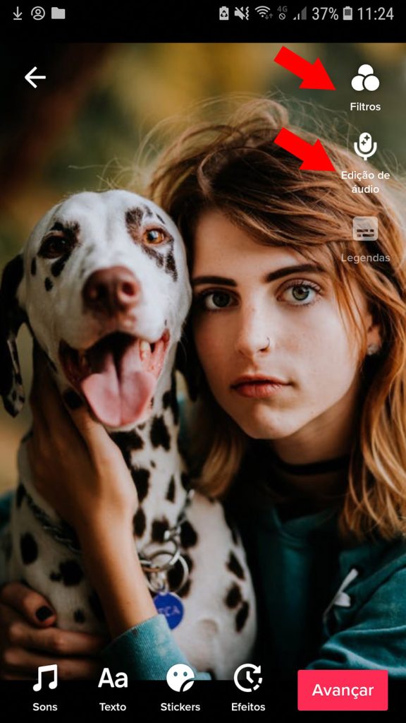 Como postar fotos no TikTok?