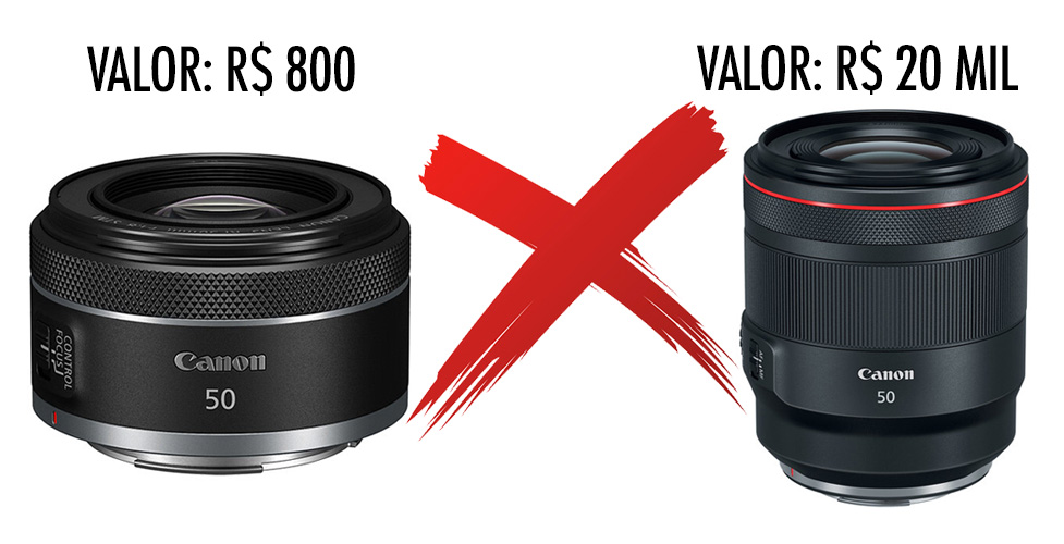 canon lente 50mm