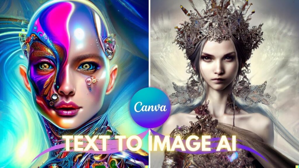 Gerador de imagens IA gratuito Canva