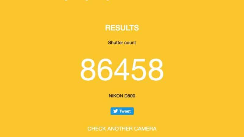 O Que é o Shutter Count?
