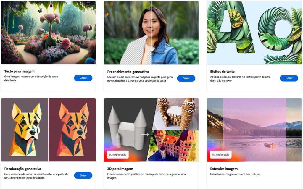 Adobe Firefly: gerador de imagens IA gratuito 