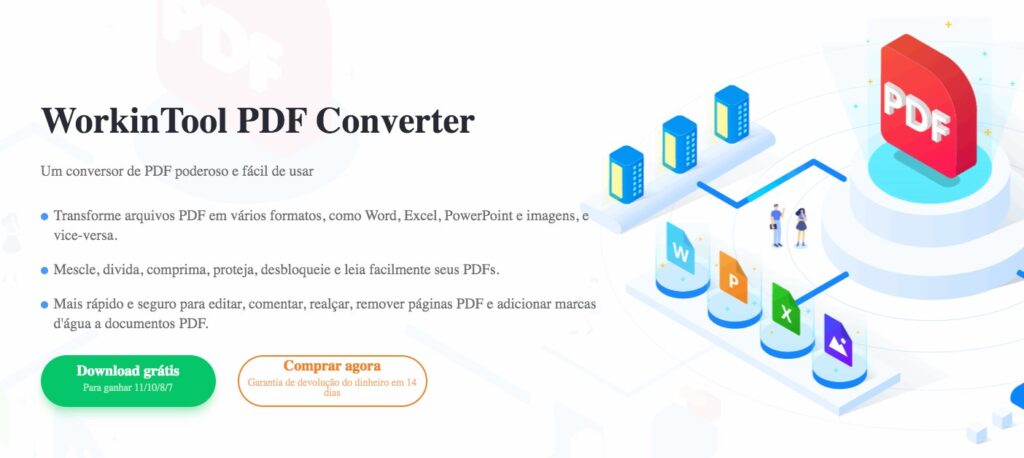 WorkinTool PDF Converter: uma poderosa ferramenta para converter arquivos em PDF