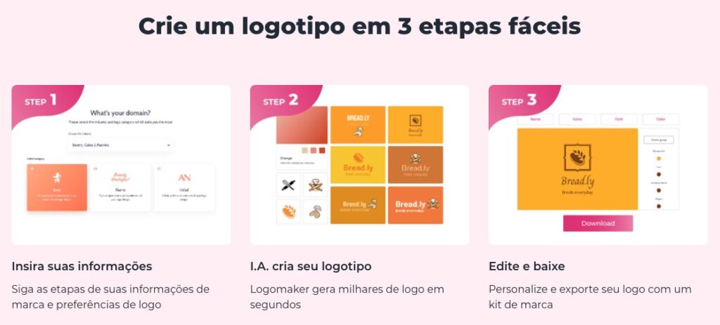 Inteligência artificial para criar logos