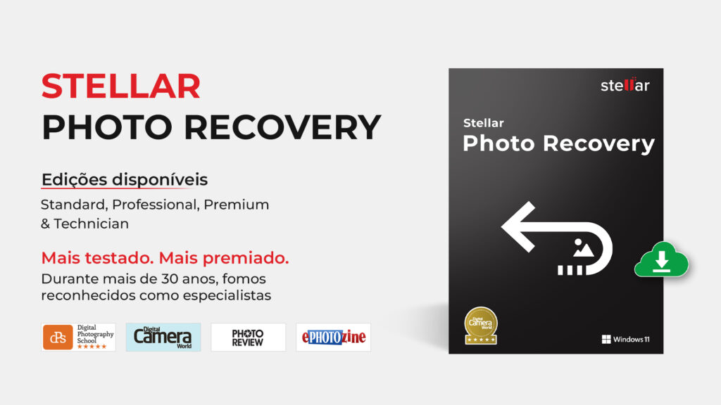 Stellar Photo Recovery: Ferramenta para recuperar suas fotos e vídeos excluídos